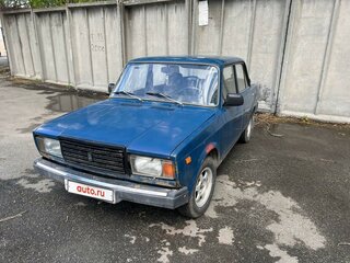 2008 Lada (ВАЗ) 2107, синий, 90000 рублей, вид 5