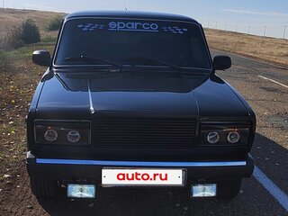 2011 Lada (ВАЗ) 2107, чёрный, 450000 рублей, вид 3
