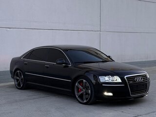 2007 Audi A8 II (D3) Рестайлинг 2, чёрный, 1590000 рублей, вид 2