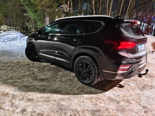 2018 Hyundai Santa Fe IV, чёрный, 2500000 рублей, вид 3