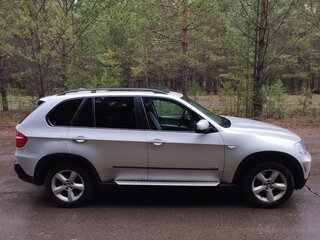 2008 BMW X5 3.0si II (E70), серебристый, 1699000 рублей, вид 5