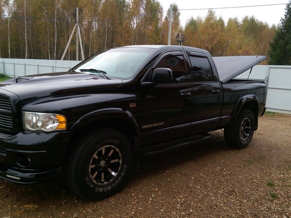 2005 Dodge RAM III (DR/DH), чёрный - вид 4