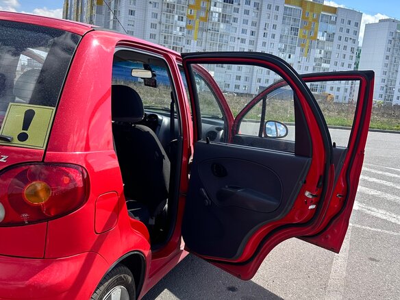 2007 Daewoo Matiz I Рестайлинг, красный, 350000 рублей - вид 8