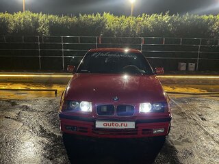1994 BMW 3 серии 316i III (E36), красный, 300000 рублей, вид 4