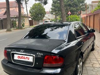 2008 Hyundai Sonata ТагАЗ IV (EF) Рестайлинг, чёрный, 360000 рублей, вид 2