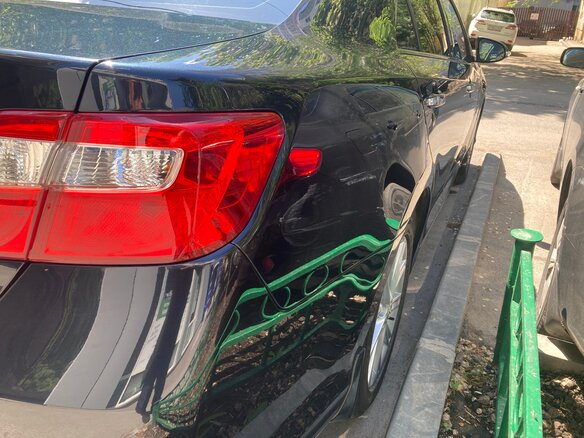 2014 Toyota Camry VII (XV50), чёрный - вид 9