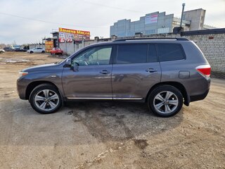 2013 Toyota Highlander II (XU40) Рестайлинг, серый, 1900000 рублей, вид 3