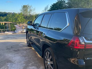 2019 Lexus LX 450d III Рестайлинг 2, чёрный, 11700000 рублей, вид 4