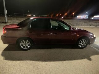 2007 Kia Spectra I Рестайлинг 2, красный, 340000 рублей, вид 3