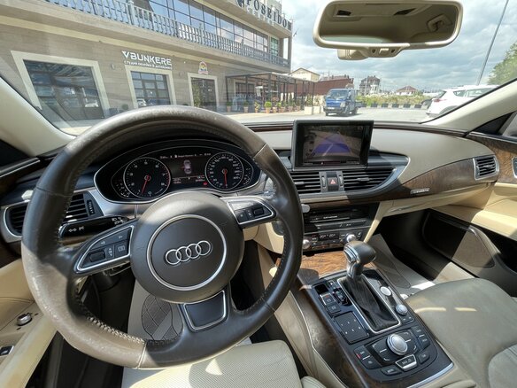 2010 Audi A7 I (4G), бежевый, 1950000 рублей - вид 18