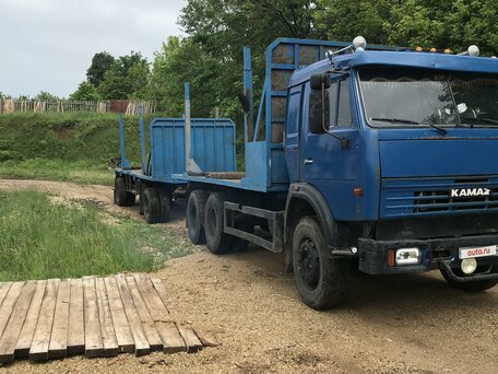 2004 КамАЗ 53504, синий, 1800000 рублей, вид 2