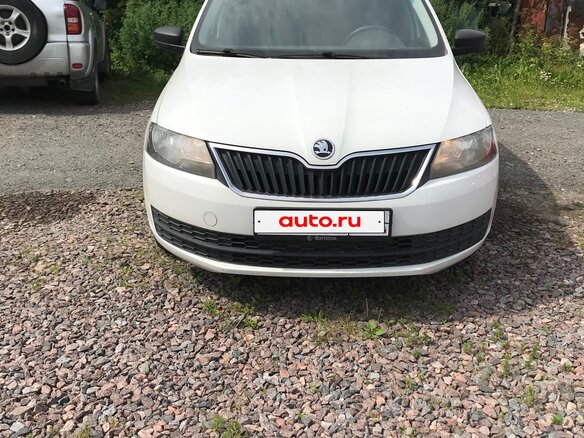 2017 Skoda Rapid I, белый, 740000 рублей - вид 1