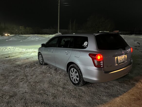 2010 Toyota Corolla Fielder X (E140, E150) Рестайлинг, серый, 1150000 рублей - вид 7