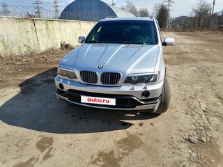 2003 BMW X5 3.0d I (E53), серебристый, 890000 рублей, вид 2