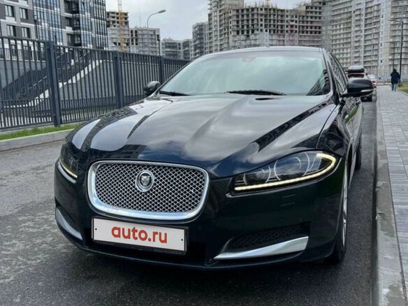 2012 Jaguar XF I Рестайлинг, чёрный, 1700000 рублей - вид 1