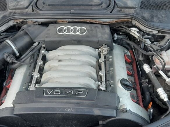 2005 Audi A8 II (D3) Рестайлинг, чёрный, 1230000 рублей - вид 10
