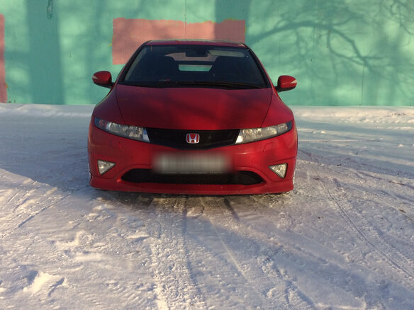 2008 Honda Civic Type R VIII, красный - вид 6
