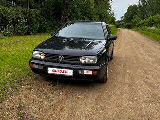 1997 Volkswagen Golf III, чёрный, 220000 рублей, вид 4