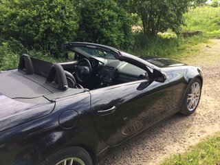2008 Mercedes-Benz SLK-Класс 280 II (R171) Рестайлинг, чёрный, 1650000 рублей, вид 5