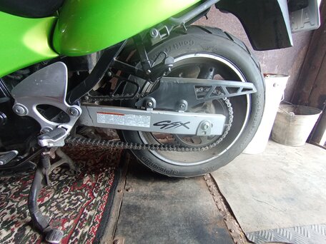 1998 Suzuki GSX 750F Katana, зелёный, 350000 рублей, вид 2