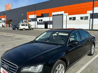 2011 Audi A8 Long III (D4), чёрный, 1900000 рублей, вид 1