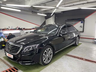 2014 Mercedes-Benz S-Класс 500 Long VI (W222, C217), чёрный, 3150000 рублей, вид 1
