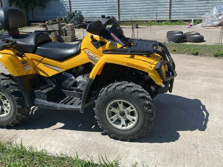 2008 BRP Can-Am Outlander MAX 650, жёлтый, 1650000 рублей, вид 1