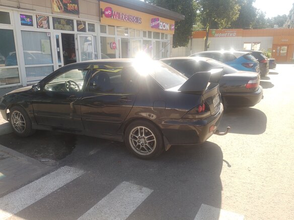 2004 Mitsubishi Lancer IX, чёрный, 500000 рублей - вид 4