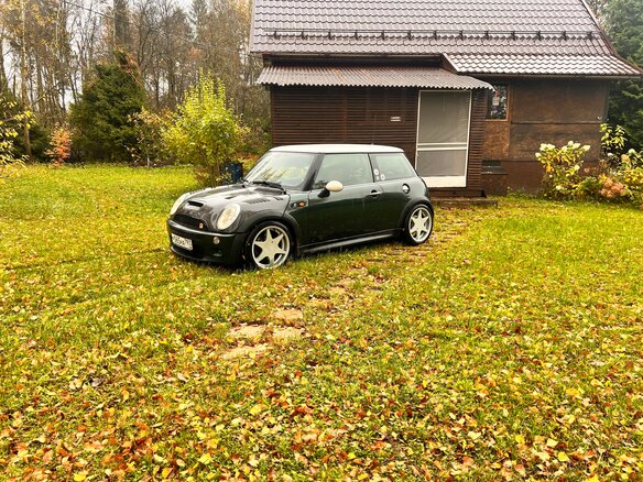 2003 Mini Hatch Cooper S I (R50), зелёный, 850000 рублей