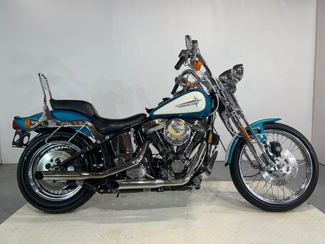 1990 Harley-Davidson Springer Softail, голубой, 990000 рублей, вид 1