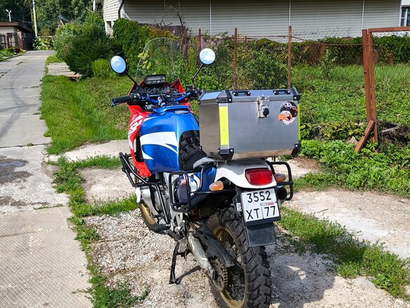 1993 Honda XRV 750 Africa Twin, белый, 500000 рублей - вид 5