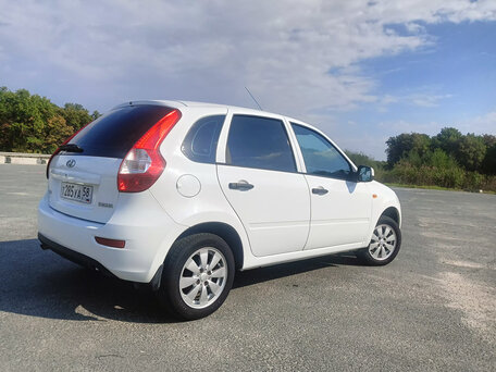 2014 Lada (ВАЗ) Kalina Cross II, белый, 369000 рублей, вид 3