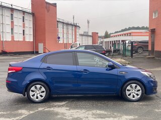 2016 Kia Rio III Рестайлинг, синий, 1095000 рублей, вид 5