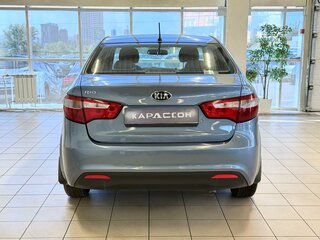 2013 Kia Rio III, голубой, 780000 рублей, вид 4