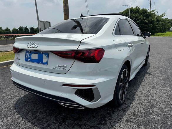 2023 Audi A3 35 TFSI Long IV (8Y), белый, 1890000 рублей - вид 2