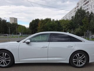 2021 Audi A6 40 TDI V (C8), белый, 4400000 рублей, вид 3