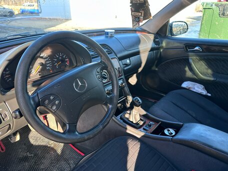 1998 Mercedes-Benz CLK-Класс 200 I (W208), синий, 280000 рублей, вид 5