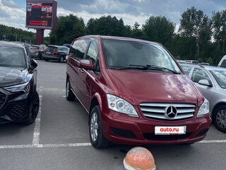 2011 Mercedes-Benz Viano Long L2 I (W639) Рестайлинг, красный, 2100000 рублей, вид 4