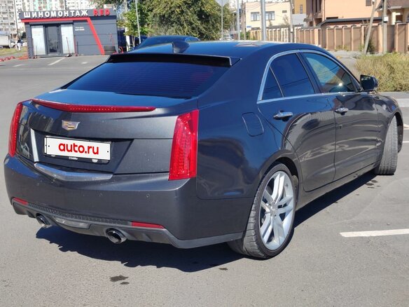 2015 Cadillac ATS I Рестайлинг, серый, 1350000 рублей - вид 5