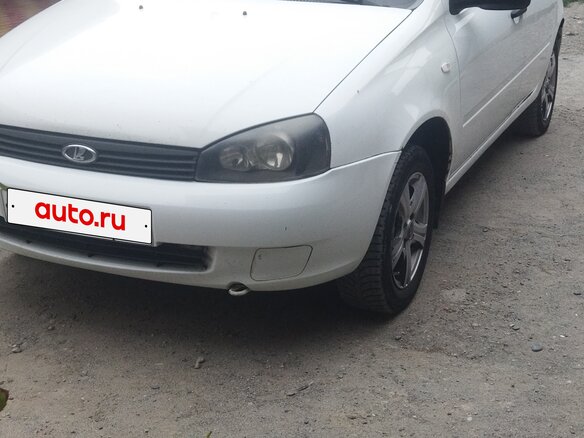 2012 Lada (ВАЗ) Kalina I, белый, 330000 рублей - вид 1