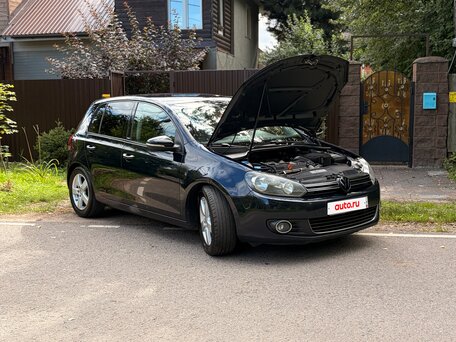 2011 Volkswagen Golf VI, синий, 890000 рублей, вид 1