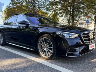 2021 Mercedes-Benz S-Класс 500 Long 4MATIC VII (W223), чёрный, 8420000 рублей, вид 5