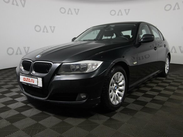 2008 BMW 3 серии 320d V (E90/E91/E92/E93) Рестайлинг, чёрный