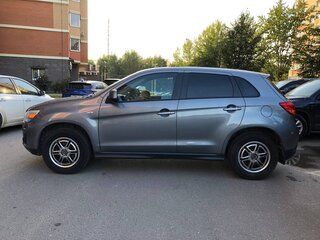 2015 Mitsubishi ASX I Рестайлинг, серый, 1200000 рублей, вид 3