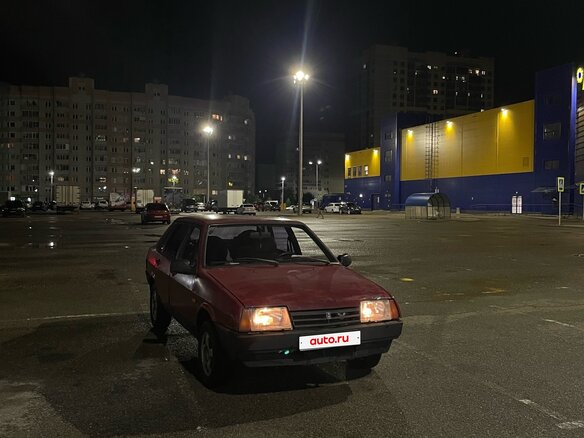 2000 Lada (ВАЗ) 21099, пурпурный - вид 10