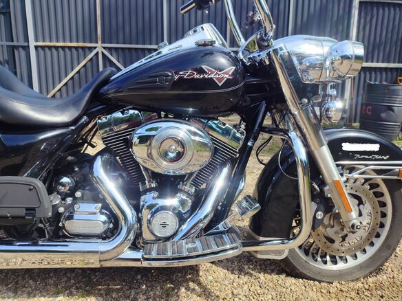 2013 Harley-Davidson Road King, чёрный, 1170000 рублей - вид 6