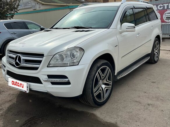 2011 Mercedes-Benz GL-Класс 350 CDI BlueEfficiency I (X164) Рестайлинг, белый, 1980000 рублей