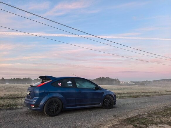 2007 Ford Focus ST II, синий