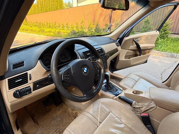 2007 BMW X3 30i I (E83) Рестайлинг, синий, 1000000 рублей - вид 10