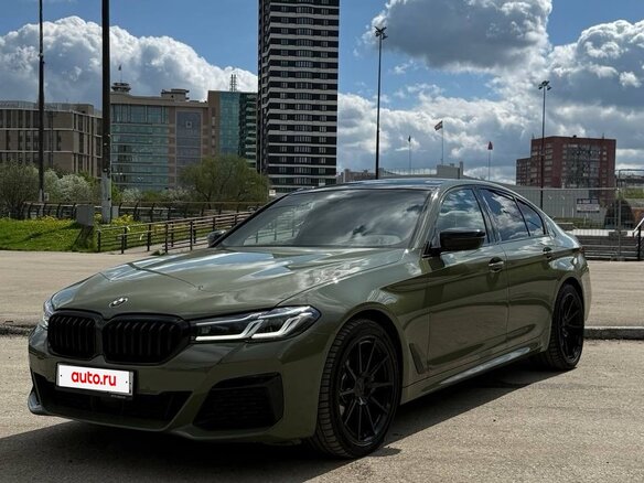 2021 BMW 5 серии 530d xDrive VII (G30/G31/G38) Рестайлинг, чёрный, 7490000 рублей - вид 9